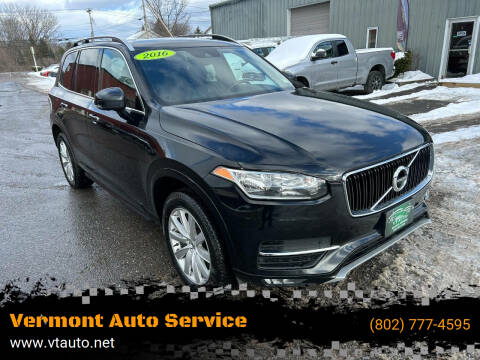 2016 Volvo XC90 for sale at Vermont Auto Service in South Burlington VT