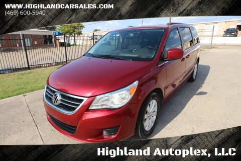 2012 Volkswagen Routan for sale at Highland Autoplex, LLC in Dallas TX