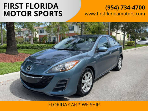 2010 Mazda MAZDA3 for sale at FIRST FLORIDA MOTOR SPORTS in Pompano Beach FL