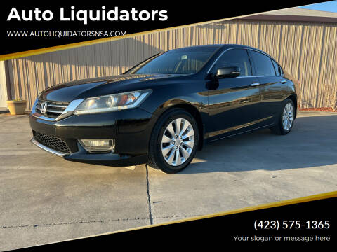 2014 Honda Accord for sale at Auto Liquidators in Bluff City TN