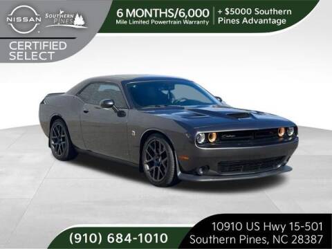 2019 Dodge Challenger for sale at PHIL SMITH AUTOMOTIVE GROUP - Pinehurst Nissan Kia in Southern Pines NC
