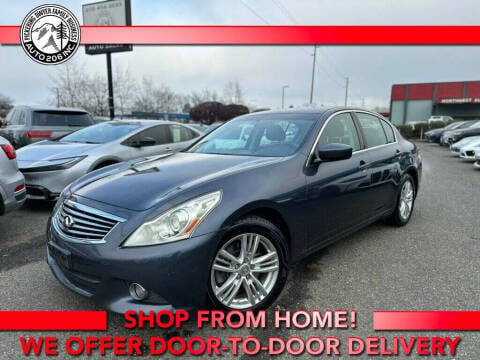 2011 Infiniti G37 Sedan for sale at Auto 206, Inc. in Kent WA