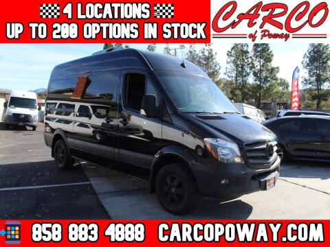 2018 Mercedes-Benz Sprinter for sale at CARCO SALES & FINANCE - CARCO OF POWAY in Poway CA