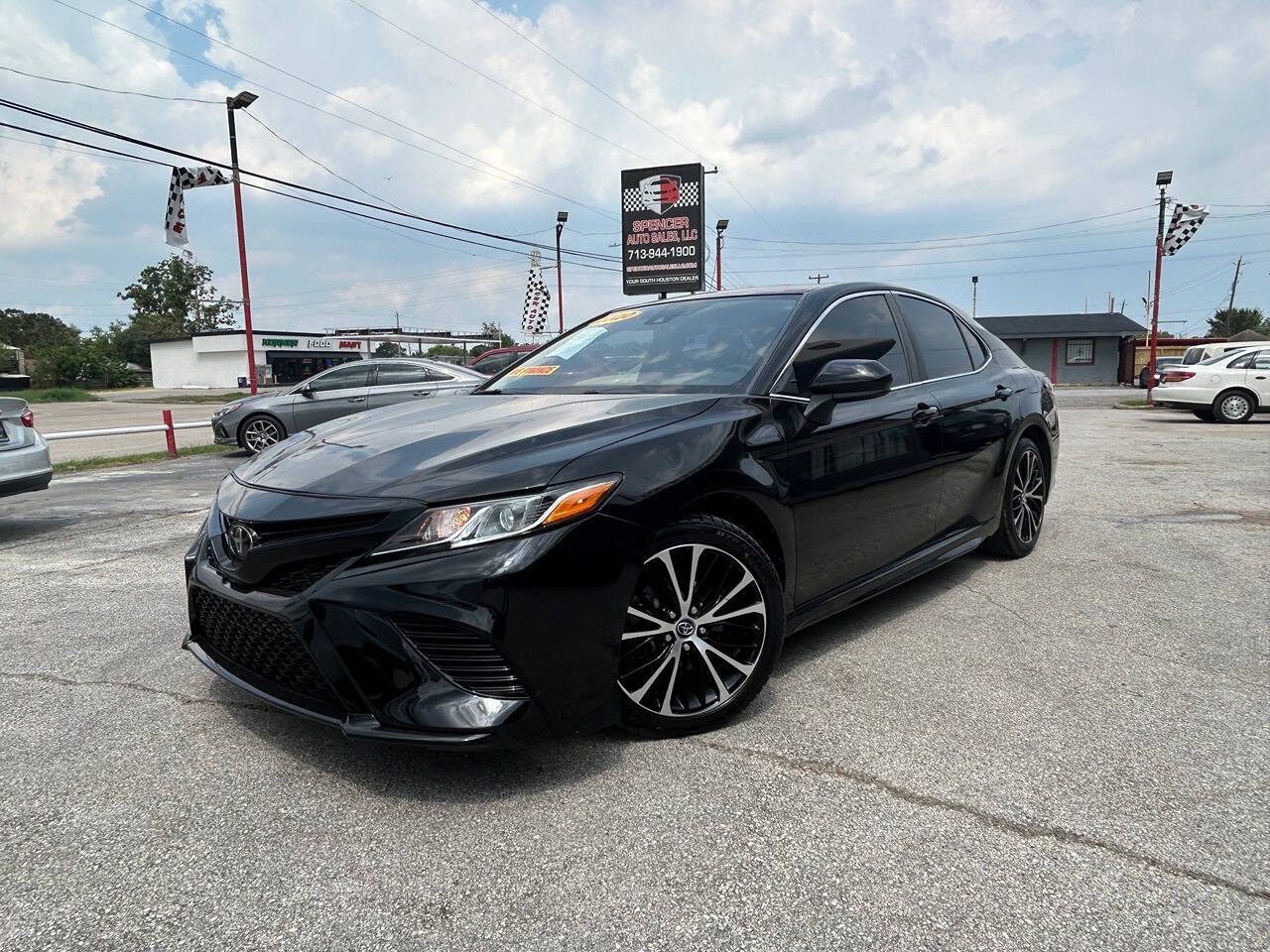 2020 Toyota Camry for sale at SPENCER AUTO SALES in South Houston, TX