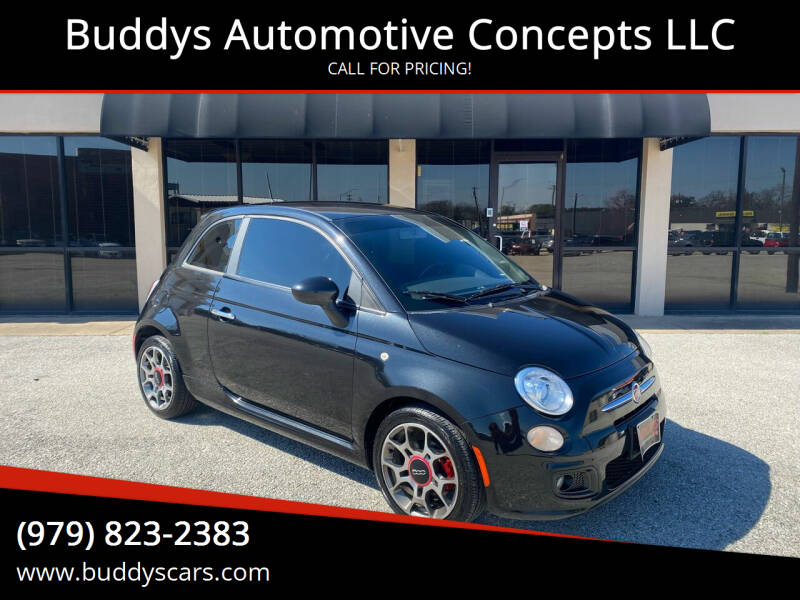 2012 FIAT 500 for sale at Buddys Automotive Concepts LLC in Bryan TX