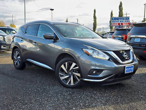 2017 Nissan Murano for sale at United Auto Sales in Anchorage AK