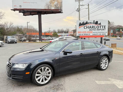 2013 Audi A7 for sale at Charlotte Auto Import in Charlotte NC