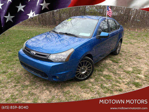 2011 Ford Focus for sale at Midtown Motors in Greenbrier TN