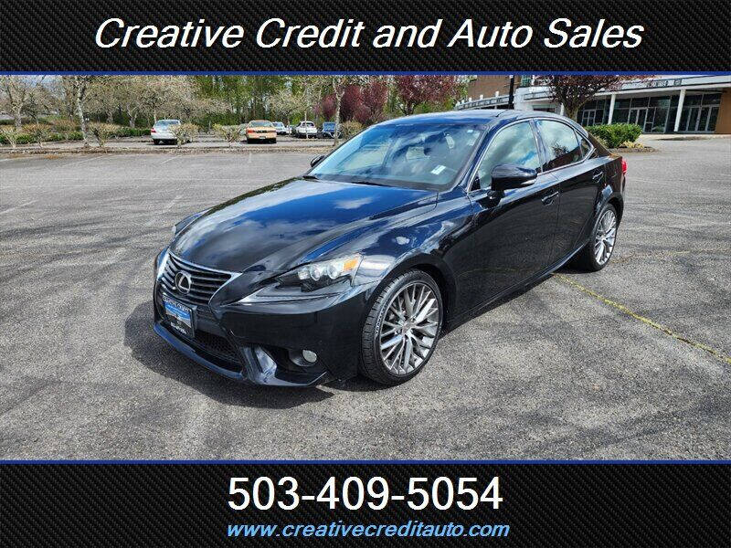2014 Lexus IS 250 for sale at Creative Credit & Auto Sales in Salem OR
