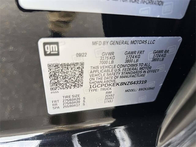 2022 Chevrolet Silverado 1500 LT