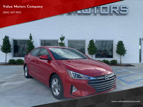 2020 Hyundai Elantra for sale at Value Motors Company in Marrero LA