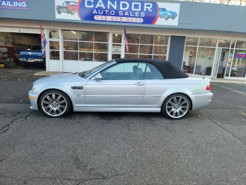 2004 BMW M3 for sale at CANDOR INC in Toms River NJ