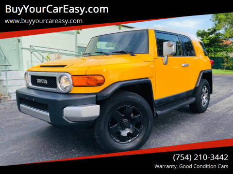 2007 Toyota FJ Cruiser for sale at BuyYourCarEasyllc.com in Hollywood FL