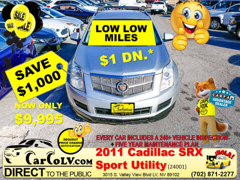 2011 Cadillac SRX for sale at The Car Company in Las Vegas NV