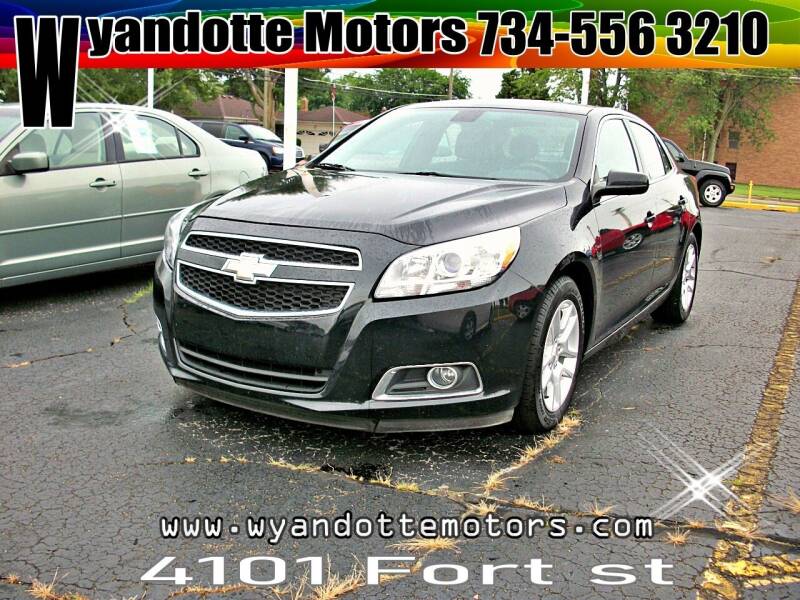 2013 Chevrolet Malibu for sale at Wyandotte Motors in Wyandotte MI