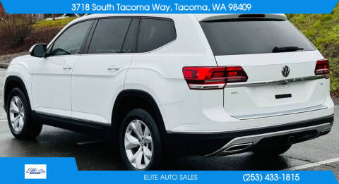 2018 Volkswagen Atlas V6 SEL