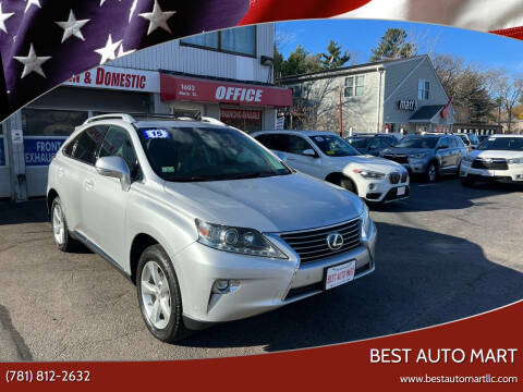 2015 Lexus RX 350 for sale at Best Auto Mart in Weymouth MA