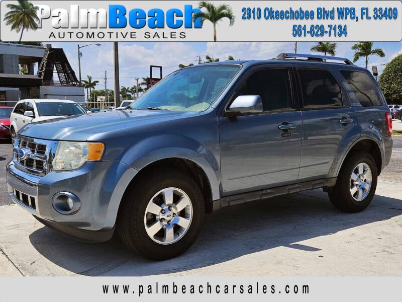 2011 Ford Escape for sale at Palm Beach Automotive Sales in West Palm Beach FL