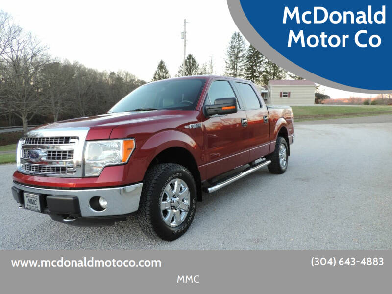 2014 Ford F-150 for sale at McDonald Motor Co in Harrisville WV