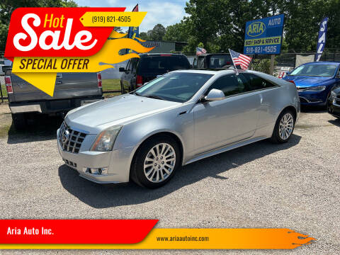 2012 Cadillac CTS for sale at Aria Auto Inc. in Raleigh NC