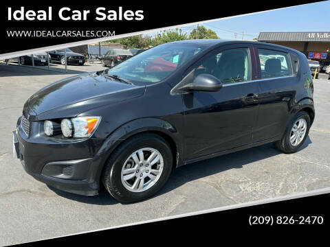 2014 Chevrolet Sonic for sale at Ideal Car Sales in Los Banos CA