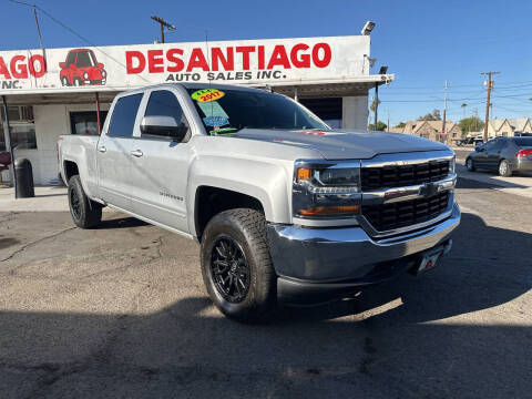 2017 Chevrolet Silverado 1500 for sale at DESANTIAGO AUTO SALES in Yuma AZ