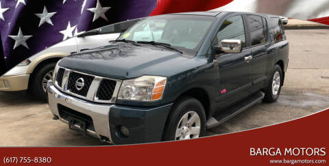 2006 Nissan Armada for sale at Barga Motors in Tewksbury MA