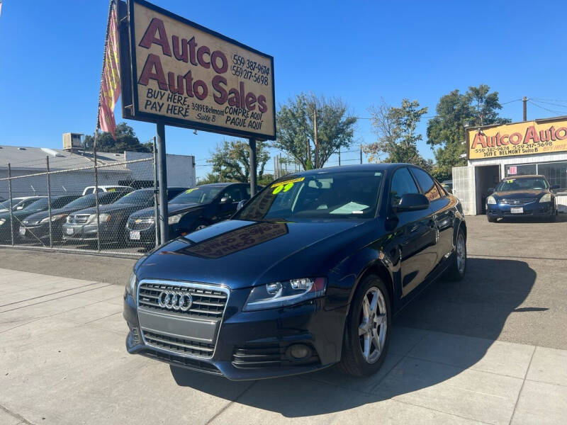 2009 Audi A4 for sale at FRESNO MOTORS in Fresno CA