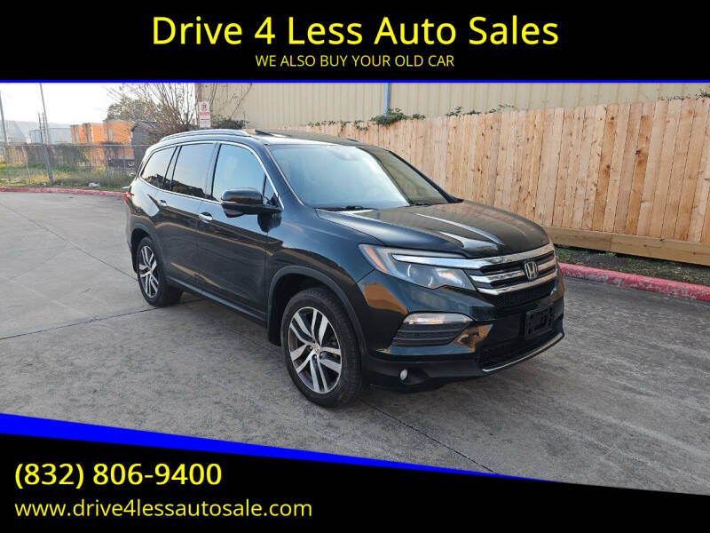 2016 Honda Pilot for sale at Drive 4 Less Auto Sales in Houston TX