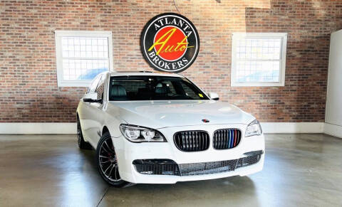 2015 BMW 7 Series for sale at Atlanta Auto Brokers in Marietta GA