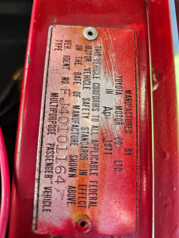 1971 Toyota Land Cruiser