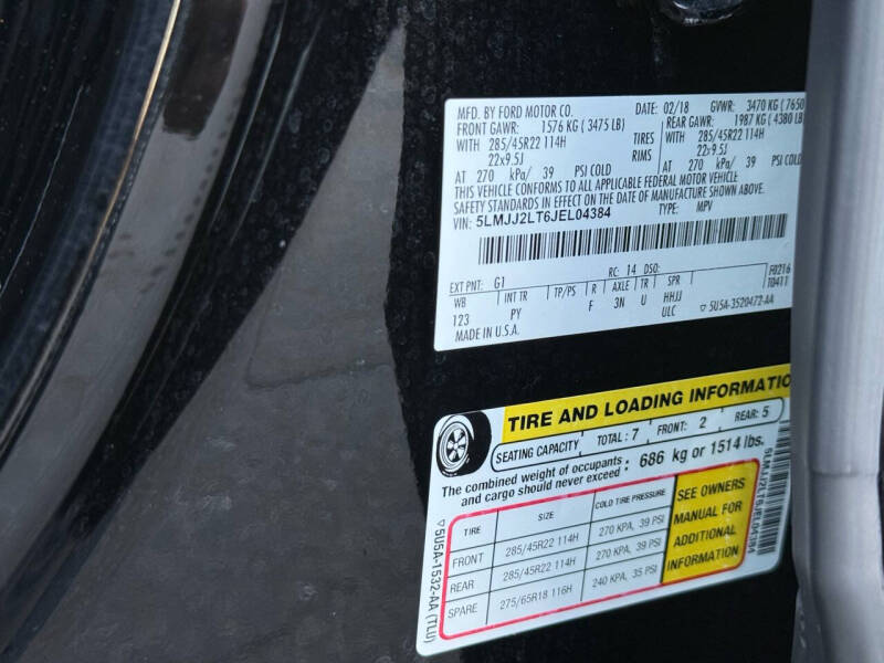 2018 Lincoln Navigator Reserve