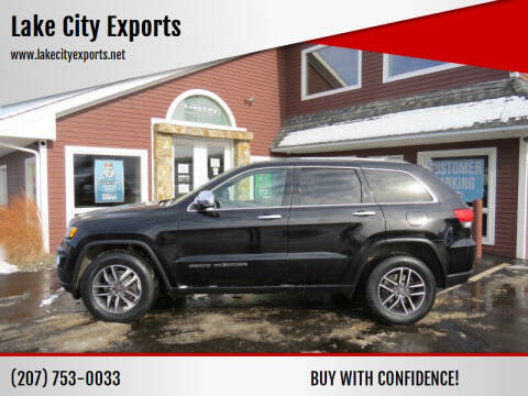 2019 Jeep Grand Cherokee for sale at Lake City Exports in Auburn ME