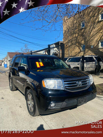 2013 Honda Pilot for sale at Macks Motor Sales in Chicago IL