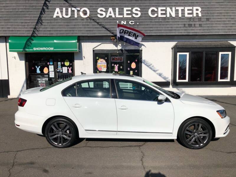 2018 Volkswagen Jetta for sale at Auto Sales Center Inc in Holyoke MA