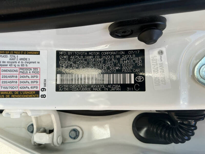 2018 Toyota Camry LE