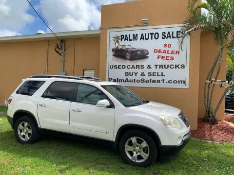 2009 GMC Acadia for sale at Palm Auto Sales in West Melbourne FL