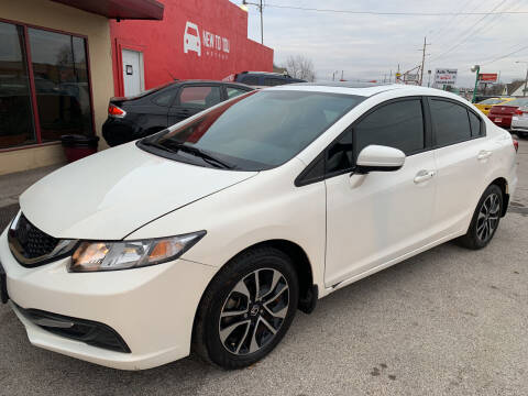 2015 Honda Civic for sale at New To You Motors in Tulsa OK