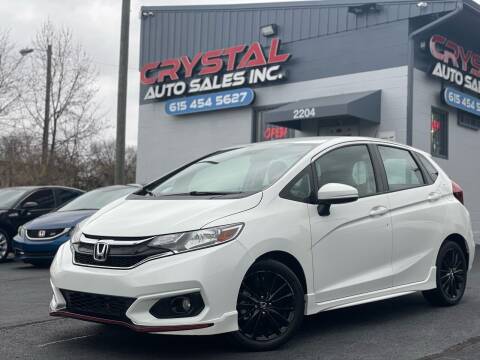 2018 Honda Fit for sale at Crystal Auto Sales Inc in Nashville TN