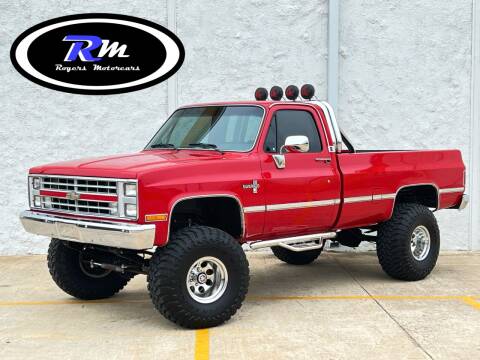 1986 Chevrolet C/K 10 Series for sale at ROGERS MOTORCARS in Houston TX