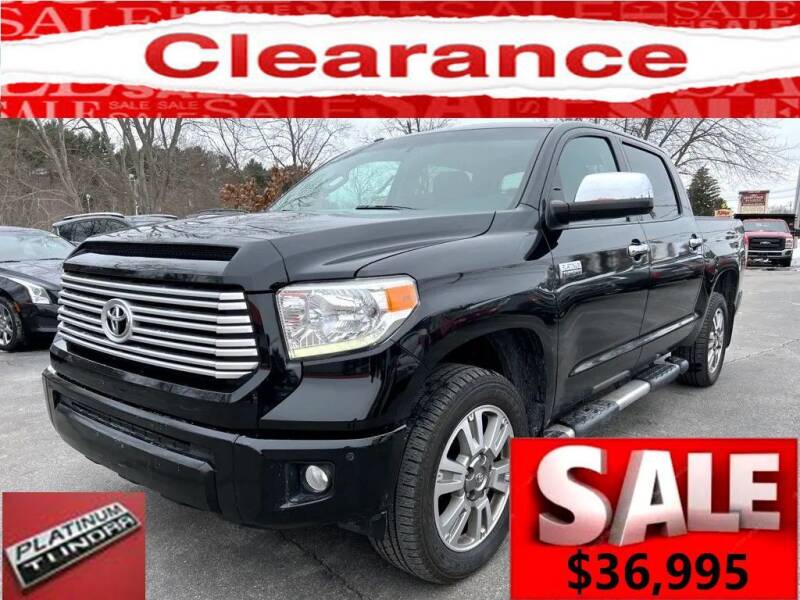2016 Toyota Tundra for sale at RT28 Motors in North Reading MA