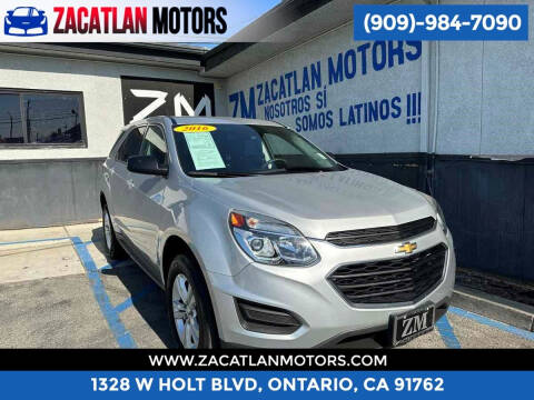 2016 Chevrolet Equinox for sale at Ontario Auto Square in Ontario CA