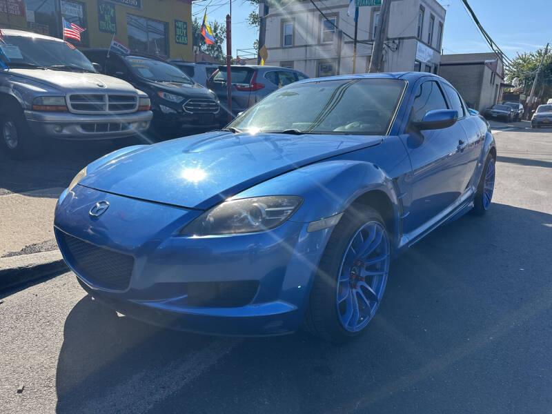 Blue 2004 Mazda RX-8 Base 4dr Coupe 20