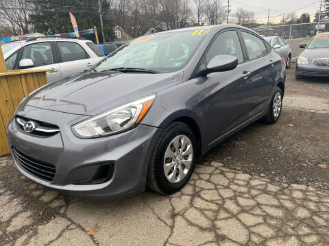 2016 Hyundai Accent for sale at Conklin Cycle Center in Binghamton NY