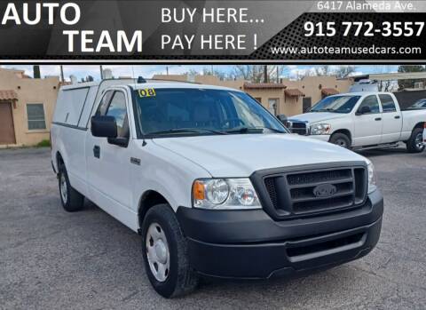 2008 Ford F-150 for sale at AUTO TEAM in El Paso TX