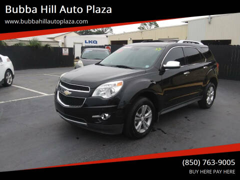 2013 Chevrolet Equinox for sale at Bubba Hill Auto Plaza in Panama City FL