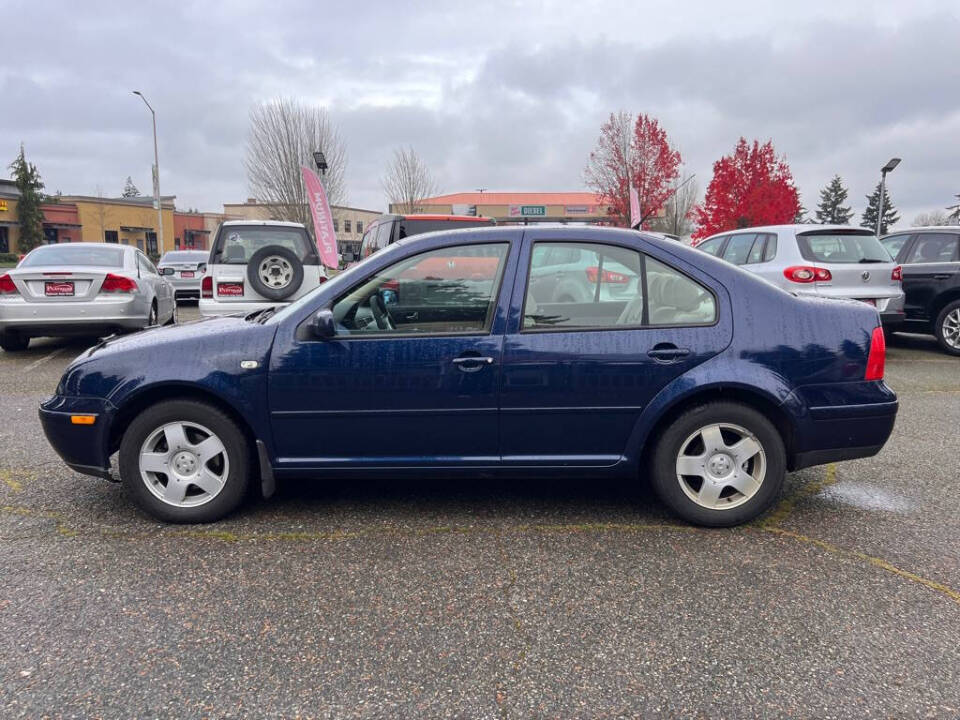 2001 Volkswagen Jetta for sale at PLATINUM AUTO SALES INC in Lacey, WA