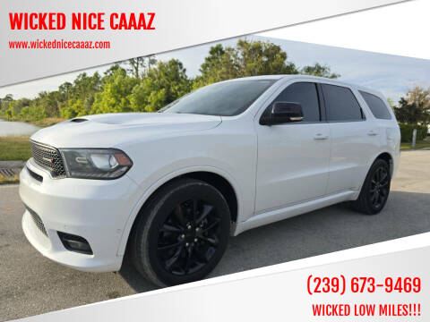 2018 Dodge Durango for sale at WICKED NICE CAAAZ in Cape Coral FL