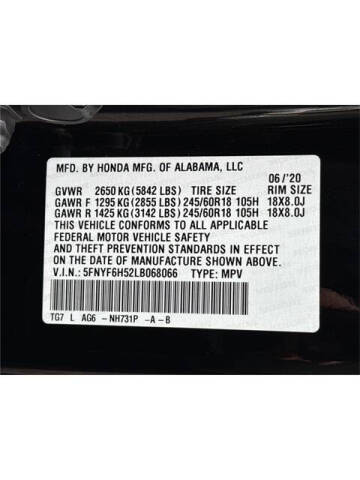 2020 Honda Pilot EX-L