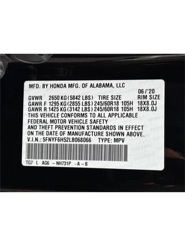 2020 Honda Pilot EX-L